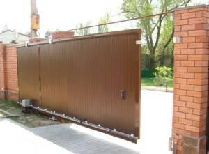 Как установить автоматику на распашные ворота